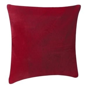 Fata de perna decorativa velvet, dimensiune 45x45 cm, Bordo