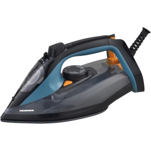 Fier de calcat Heinner CeramiSoft HSI-A2400BLBK, 2000-2400W, Calcare uscata/pulverizare/jet abur