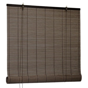 Jaluzea din bambus pentru fererastra, dimensiune 90 x 180 cm, Maro