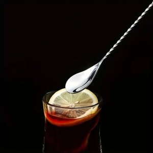 Lingurita din inox pentru Cocktail, 27.5 x 3 cm - Img 4