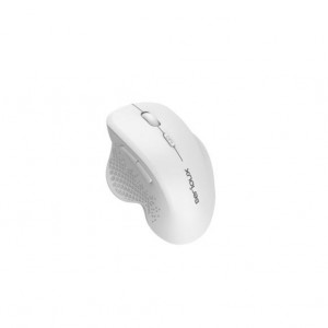 Mouse Serioux Glide 515, 1600 dpi, click silentios, ergonomic, alb - Img 5