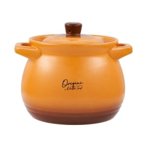 Oala ceramica cu capac, acoperire ceramica, dimensiune 14.5 x 16 cm, capacitate 3 L, Origini Chef Nicolai Tand - Img 3