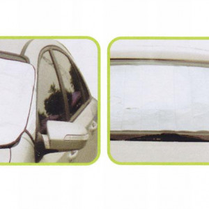 Parasolar parbriz auto, Vara/Iarna, 150x70 cm, Multicolor - Img 3