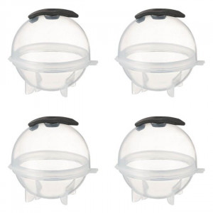 Set 4 forme rotunde pentru gheata, dimensiune 5.5 cm - Img 1