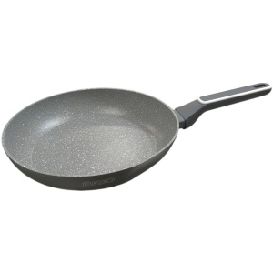 Tigaie aluminiu forjat, acoperire marmorata 5 straturi, baza inductie, diametru 28 cm, Brio Terra Stone