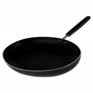 Tigaie ovala tip grill, Aluminiu, 35x26x 4.5 cm - Img 3