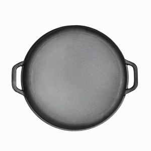 Ceaun fonta wok 8 L cu capac tigaie, 36×11.5 cm - Img 6