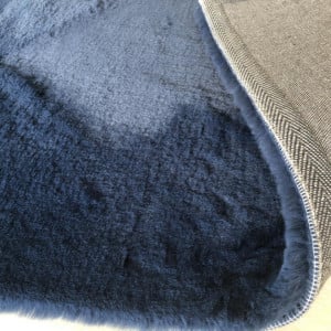 Covor shaggy soft blanita 200x300 Navy - Img 2