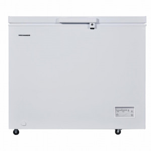 Lada frigorifica Heinner HCF-287CNHE++, 287 l, Clasa E, Compresor inverter, Control electronic, Iluminare LED, Functionalitate frigider, Alb