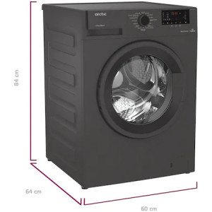 Masina de spalat rufe Arctic AB101223XLAB, 10 kg, 1200 rpm, Clasa B, Hygiene+Steam, Add-In, Steam Clean, Child Lock, Display LCD, Motor Silent Inverter, Antracit - Img 5