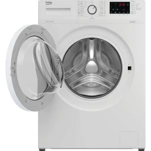 Masina de spalat rufe Slim Beko WUE6512XWST, 6 kg, 1000 RPM, Clasa E, Hygiene cu SteamCure, DrumClean SteamCure, Alb - Img 3