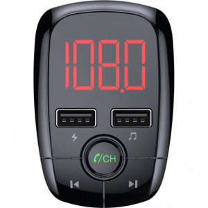 Modulator FM Bluetooth Serioux SRXA-ABFM50, USB, microSD, USB 2.4A, Negru - Img 6