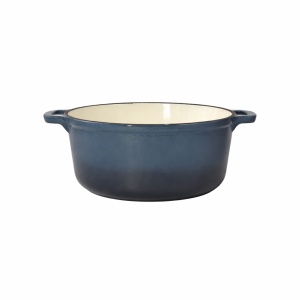 Oala din fonta emailata cu capac, 28×13 cm, 6 L - Img 3