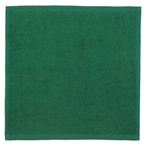 Prosop de maini din bumbac, dimensiune 30x30 cm, Verde - Img 1