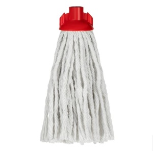 Rezerva din bumbac pentru mop, greutate 178 gr, Alba