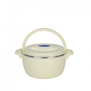 Set 3 caserole termice Cooking by Heinner, Nova, 2 - 4 - 6 L, Beige - Img 3