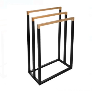Suport uscator pentru prosoape, 3 spatii, dimensiune 45x21x76 cm