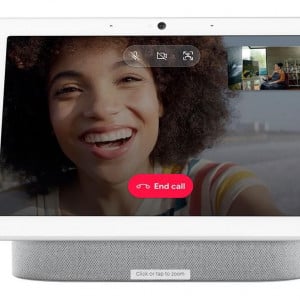 Boxa inteligenta Google Nest Hub Max, HD touchscreen 10", Camera wide 6.5 MP, Difuzoare stereo, Wi-Fi, Negru - Img 4