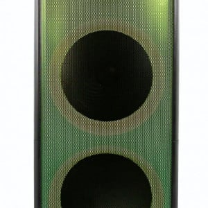 Boxa portabila activa Akai Party Speaker 1010, 100 W, Bluetooth, USB, microfon, telecomanda, Negru - Img 7