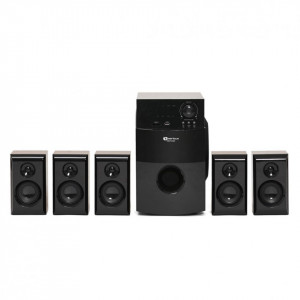 Boxe Serioux 5.1 SoundBoost HT5100C, 140W RMS, culoare lemn de cires - Img 2