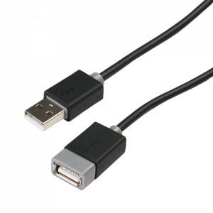 Cablu prelungitor Serioux, USB A 2.0 tata - USB-A 2.0 mama, 3m