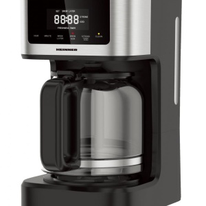 Cafetiera digitala Heinner HCM-DD900BKSS, rezervor 1.8L, 900W