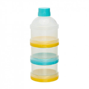 Container lapte praf 3 compartimente U-grow, Non-BPA