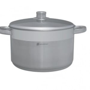 Cratita din inox cu capac, capacitate 2.2 l, dimensiune 18 x 10 cm, fund in 3 straturi, Schmitter - Img 3