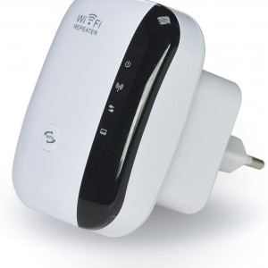 Extender pentru semnalul wireless, Suporta retele WLAN 2.4 GHz, standard WLAN 802.11, Alb - Img 2