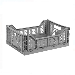 Ladita pliabila stivuibila din plastic, dimensiune 40x30x14.5 cm, capacitate 15l - Img 2