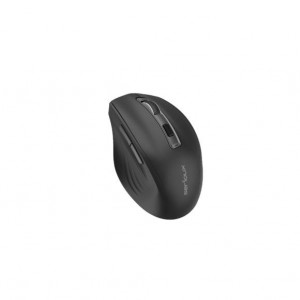 Mouse Serioux Flow 207, 1600 dpi, click silentios, ergonomic, negru - Img 4