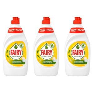 Pachet 3X Detergent lichid de vase Fairy 450 ml, lamaie