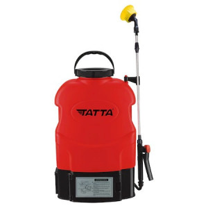 Pompa pentru stropit Tatta TP-2010A, cu acumulator, 12V 8Ah, incarcator 1 A, motor 3.6 lpm, rezervor tip rucsac, 20 l