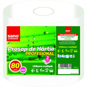 Prosop Bucatarie 2 Straturi, 80 m, SANO Professional