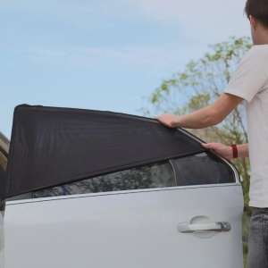 Set 2 parasolare auto pentru geamurile din spate - Img 1