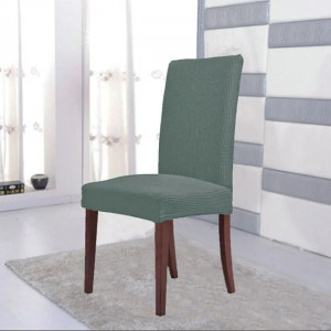 Set 6 huse scaune bucatarie, Material Elastic, Multicolor