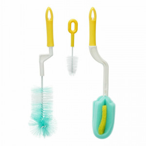 Set perii curatat biberoane U-Grow U640-BB, Multicolor