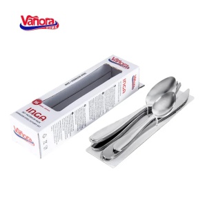 Set tacamuri 16 piese, Vanora Inga, inox - Img 2