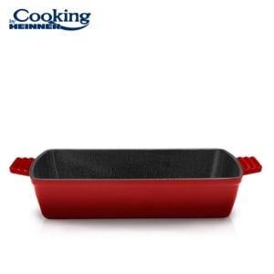 Tava Cooking by Heinner Red Line, fonta emailata, 33 x 23 x 7 cm, HR-KN-TV33