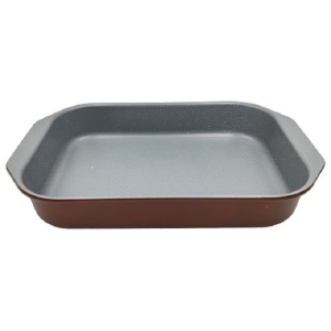 Tava pentru copt dreptunghiulara, invelis antiaderent, 40x26x6.2 cm - Img 5