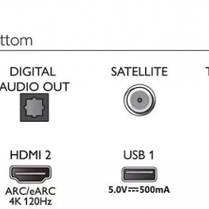 Televizor Philips AMBILIGHT tv LED 85PUS8818, 215 cm, Google TV, 4K Ultra HD, 100 Hz, Clasa F (Model 2023) - Img 6