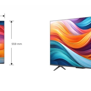 Televizor TCL QLED 43T7B, 108 cm, Smart Google TV, 4K Ultra HD, Clasa F - Img 2