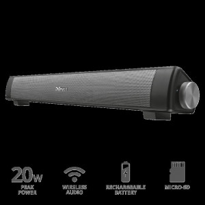 Trust Lino Wireless Soundbar Bluetooth - Img 1