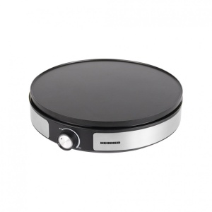 Aparat de fact clatite 2 in 1, HEINNER HCPM-F15RVSS, 1500W, placa reversibila 33 cm - Img 1