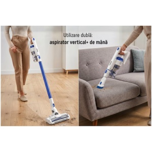 Aspirator vertical Heinner FastClean 140 HSVC-PDC140BL, Utilizare dubla: aspirare de mana sau verticala - Img 4