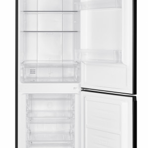 Combina frigorifica Heinner HCNF-HM253BKF+, 253 l, No Frost, Control electronic, Clasa F, H 180 cm, Negru - Img 3