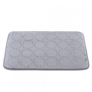 Covoras baie spuma memorie, 50 x 80 cm, Heinner HR-BATHMAT-80 Gri - Img 5