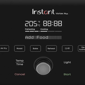 Friteuza cu aer cald, fara ulei, Instant Vortex Plus 6 Clear Cook, Ecran digital, Cos detasabil, 6 functii de gatire, Capacitate 5.7 litri, 1700W - Img 7
