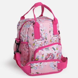 Geanta izoterma cu unicorni, capacitate 9l, dimensiune 21x14x27 cm
