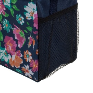 Geanta izoterma, dimensiune 19x15x20 cm, capacitate 5 l, Flori multicolore - Img 2